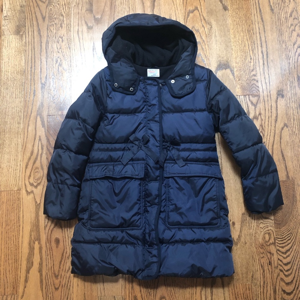 Crewcuts girls long puffer coat 10